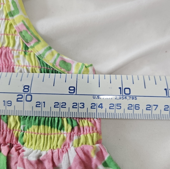 Lily Pulitzer For Target Fan Dance Maxi Dress With Ruffle Toddler Size 2T - Picture 6 of 8